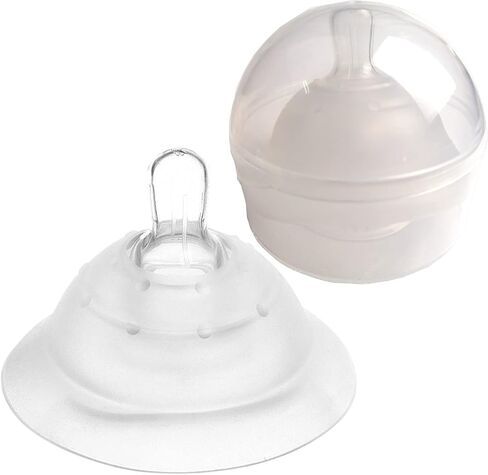 Pea Baby Nippleshield Double Silicone Nipple Shield 20 مم صعوبات الرضاعة الطبيعية والتمريض 1 قطعة ... in Kuwait