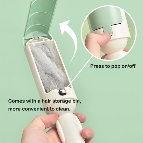 Pet Hair Remover Reusable pet Hair Remover Dog and cat Hair Remover for Sofas, Furniture, Carpets, car Seats with self-Cleaning Base Upgraded Animal Hair Remover Tool (Red Black) in Saudi Arabia