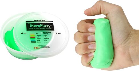 Point Relief Mini Massager for Handheld Targeted Massage Therapy Relieve Muscle Pain & CanDo TheraPutty Standard Hand Exercise Putty, Exercises, Hand Therapy, Occupational Therapy, Stress Relief in Saudi Arabia