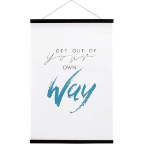 FALAMON Magnetic Poster Hanger Frame, 42x30 42x28 42x24 Teak Wood Magnet Poster Frame for Posters, Prints, Photos, Pictures, Maps, Scrolls, and Canvas Artwork in Kuwait