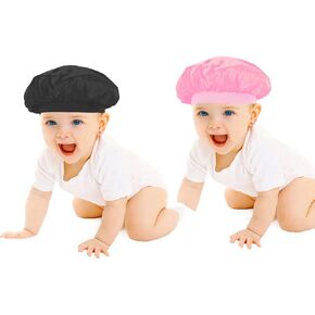 DuoZan 2 عبوة من قبعات الساتان للأطفال للنوم الليلي، قبعة استحمام واسعة النطاق، قبعات حمام للأطفال الصغار in Kuwait