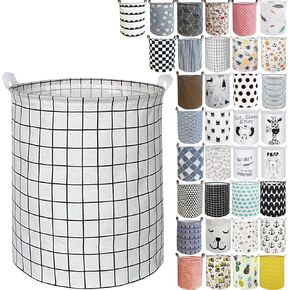 Collapsible Laundry Basket in Bedroom Waterproof Laundry Hamper in Bathroom Large Laundry Bag in College Dormitory Cloakroom Livingroom Nursery Organizer Toy Bin in Kuwait