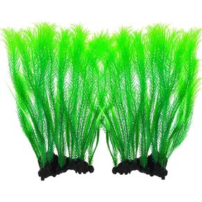 OrgMemory Artificial Aquarium Plants, Aquatic Plants, Aquarium Simulation Plants, Seaweed Water Plants, Fish Tank Lifelike Decorations, (2pcs, 14"), Plastic Aquariums Plants for Household and Office in Kuwait