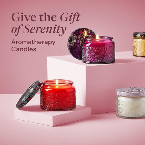 Gifts for Mom, Candles Gifts for Women, 6-Piece Scented Candles Gift Set, Self Care Relaxation, Stress Relief for Mom, Daughter, Birthday Presents for Mother. in Saudi Arabia