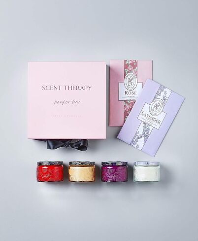 Gifts for Mom, Candles Gifts for Women, 6-Piece Scented Candles Gift Set, Self Care Relaxation, Stress Relief for Mom, Daughter, Birthday Presents for Mother. in Saudi Arabia