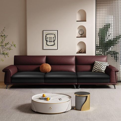 غطاء وسادة أريكة من الجلد الصناعي من فولون، أغطية قابلة للتمدد مقاومة للماء للأريكة، غطاء مقعد كرسي RV، استبدال وسادة الأريكة الفردية، أغطية أريكة من جلد البولي يوريثان (عبوة واحدة، بني) in Kuwait