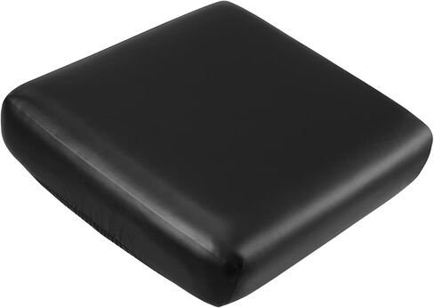 غطاء وسادة أريكة من الجلد الصناعي من فولون، أغطية قابلة للتمدد مقاومة للماء للأريكة، غطاء مقعد كرسي RV، استبدال وسادة الأريكة الفردية، أغطية أريكة من جلد البولي يوريثان (عبوة واحدة، بني) in Kuwait