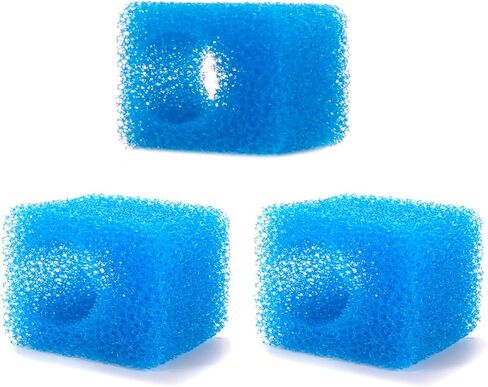 مضخة مياه غاطسة من Insputer مضخة هواء لحوض السمك مع مرشحين قسمين لخزان الأسماك والسلحفاة وبركة المياه المالحة والمياه العذبة (استبدال الفلتر 3 قطع) in Kuwait