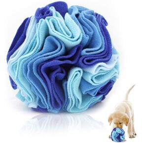 WishLotus Dog Snuffle Ball, Interactive Dog Toys Ball, Dog Brain Stimulating Puzzle Toys for Dogs, Enrichment Game Feeding Mat Slow Feeder Stress Relief Toy (Rainbow)