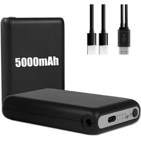 Omobolanle 1 Pair Rechargeable Battery 5V 2A 5000mAh for Heated Slippers in Kuwait