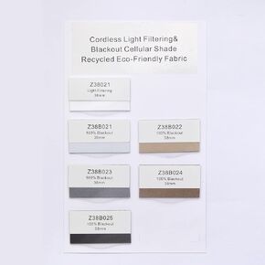 بيرسيلوكس عينات قماش معاد تدويرها على شكل خلية النحل للظلال الخلوية اللاسلكية in Kuwait