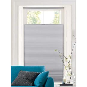 ظلال النوافذ المعالجة بالشعر الطبيعي A04HUF240600 من كاليكس انتيريورز ، رمادي in Kuwait