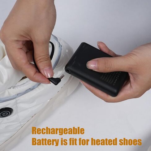 Omobolanle 1 Pair Rechargeable Battery 5V 2A 5000mAh for Heated Slippers in Kuwait