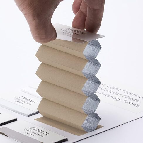 بيرسيلوكس عينات قماش معاد تدويرها على شكل خلية النحل للظلال الخلوية اللاسلكية in Kuwait