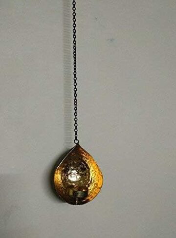 CraftVatika Set of 2 Iron Wall Hanging Accents Candle Holder Sconces | Tea Light Candle Holder for Living Room | Decor for Home Indoor, Parties and Weddings in Kuwait