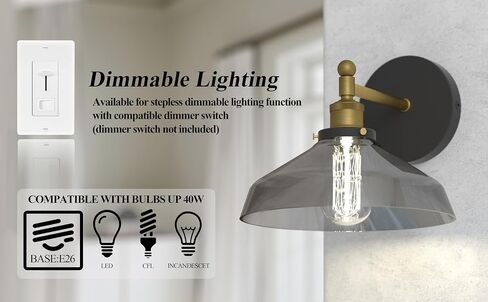 مجموعة شمعدانات جدارية من LIGHTINN مكونة من قطعتين، تركيبات إضاءة جدارية عتيقة مع ملمس برونزي مصقول وغطاء مصباح زجاجي بزيت سماوي، وإضاءة حائط شمعدان سلكية بقوة 110 فولت تيار متردد in Saudi Arabia