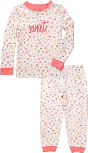 مجموعة ملابس نوم للفتيات من Asher and Olivia Pajamas Pjs للأطفال الصغار in Kuwait