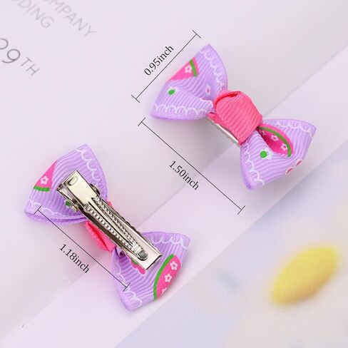 Comsmart 30 زوجًا، 60 قطعة من أقواس الحيوانات الأليفة للكلاب الجرو وأشرطة Grosgrain مع مشابك معدنية، لطيفة صغيرة متوسطة الحجم للكلاب ذات شعر طويل للحيوانات الأليفة، أقواس رائعة للعناية بالفتيات in Kuwait