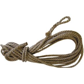 Durable Sling Rope; 25ft in Length; for Horse and Mule Packing; Used to Secure Mantied Loads to a Pack Saddle; Features A Pre-Braided Loop; BTM …