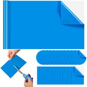 TPU Inflatable Patch Repair Kit Self Adhesive Pool Repair Patches Kit for Air Mattress Bounce House Swimming Pool Tent Canvas Canopy Floats Tubes Air Bed Inflatable Toys Boats (9 x 45.5 Inch, Clear) in Saudi Arabia