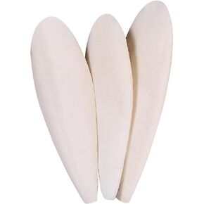 Rosavida 3 قطع من عظم الحبار الطبيعي المصقول لطيور الكوكاتيل والزواحف والسلاحف والقواقع، إمداد مثالي بالكالسيوم والمعادن 5.5-6.5 بوصة in Kuwait