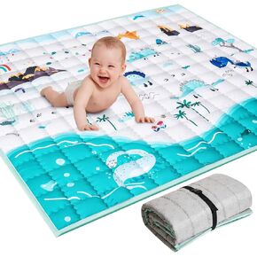 Artotok Baby Play Mat,Baby Floor Play Mats 50 x 50 Baby Play Gym Playpen Mat Babies Playmat for TODALE and LIAMST Baby Playpen,Non-Slip Washable Baby Mats for Playing in Saudi Arabia