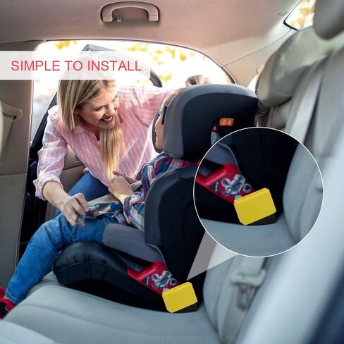 Morlike Silicone Seatbelt Secure Buckle Safety Cover Lock | Keep Children Safe in Car Seat and Prevent Kids from Accidentally Unbuckling | Buckle Guard Fits Almost Vehicles (red,2PACK) in Saudi Arabia