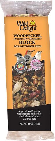 نقار الخشب وايلد ديلايت، طعام نوتاتش آند تشيكادي، 20 رطل، أسود in Kuwait