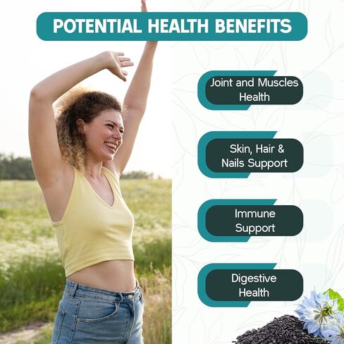 زيت الحبة السوداء النقي - تم تركيبه بواسطة دكتور كاس إنجرام ويحتوي على زيوت أساسية من الحبة السوداء المضغوطة على البارد - مكملات غذائية لزيت عباد الشمس لدعم المناعة وصحة الجهاز الهضمي - 8 أونصة سائلة in Kuwait