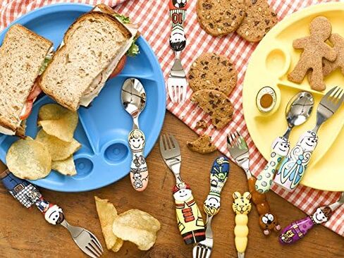 شوكة وفأرة من مجموعة Eat4Fun Animos للأطفال in Saudi Arabia