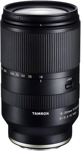 Tamron 18-300mm F/3.5-6.3 Di III-A VC VXD Lens for Sony E APS-C Mirrorless Cameras (Renewed) in Saudi Arabia