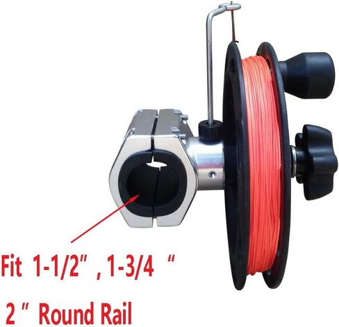 Brocraft Manual Planer Reel/Rail Mount Teaser Reel/Rail Mount Planer Reel For 2inch Rail in Saudi Arabia