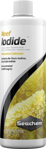 Seachem Reef Iodide 500ml - Restores, Maintains Iodide in Saltwater Aquariums in Saudi Arabia