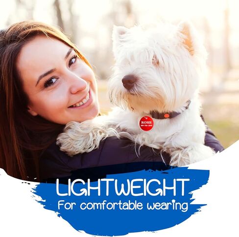 بطاقات تعريف فارغة للحيوانات الاليفة من 30 قطعة من الالومنيوم مع حلقة للحرف اليدوية مع فتحة للحيوانات الاليفة والكلاب والقطط ورقم الهاتف (دائرية، مستطيلة، بيضاوية، قلب) in Kuwait