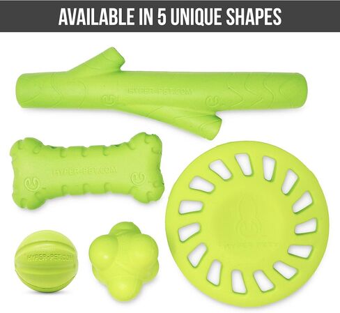ألعاب هايبر تشوس للمضغ للكلاب من هايبر بت, Ball, one size, Green in Kuwait
