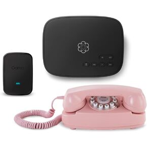 اوما Telo Air 2 مع حزمة هاتف الأميرة الكلاسيكية. سماعة مستوحاة من لعبة Throwback Roter. تتضمن خدمة الهاتف المنزلي المجانية، دفع الضرائب والرسوم فقط. مكالمات غير محدودة على الصعيد الوطني. أسعار دولية in Kuwait