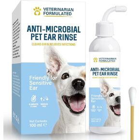 ويلسينغ ويلو اويل كو منظف اذن الكلب، علاج عدوى اذن الكلاب، محلول تنظيف الاذن للكلاب والقطط، يزيل رائحة اذن الحيوانات الاليفة وتخفيف الحكة in Kuwait