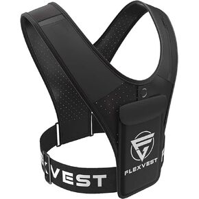 سترة جري قابلة للتعديل للتدريب على الصدر وحامل جوال للتمرين وجيد التهوية وخفيف الوزن للجري in Kuwait