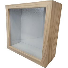 Wooden Shadow Box - Natural Unfinished in Kuwait