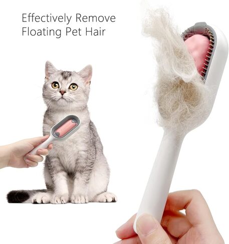 فرشاة سيشي للكلاب، مشط للعناية بالقطط، فرشاة تنظيف ذاتية للقطط والكلاب، أداة فرشاة للعناية بالحيوانات الأليفة، تزيل بلطف الطبقة السفلية السائبة، فرشاة لتنعيم الشعر المتشابك للحيوانات الأليفة (أزرق) in Kuwait
