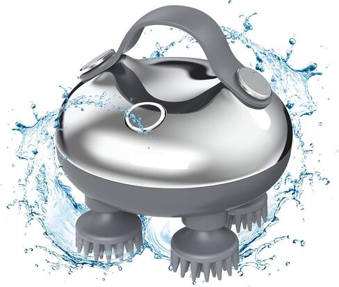 أحدث جهاز مساج محمول للحيوانات الأليفة من أنكيلو للكلاب والقطط، مدلك كهربائي للكلاب والقطط، مع 4 رؤوس تدليك قابلة للدوران، 3 أوضاع، لتخفيف تصلب العضلات المشدودة، وتعزيز الترابط (فضي) in Kuwait