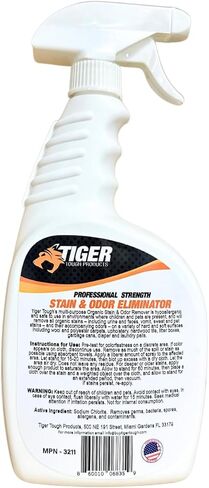 Pet Stain and Odor Remover - Odor Eliminator for Home and Professional Use - Urine Enzyme Cleaner Breaks Up Tough Stains - Carpet Stain Remover for Dog Urine and Cat Urine, Feces and Vomit in Kuwait