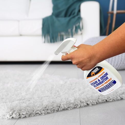 Pet Stain and Odor Remover - Odor Eliminator for Home and Professional Use - Urine Enzyme Cleaner Breaks Up Tough Stains - Carpet Stain Remover for Dog Urine and Cat Urine, Feces and Vomit in Kuwait