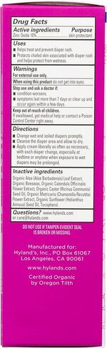 كريم طفح الحفاضات للأطفال من هايلاند ناتشورالز، يهدئ ويعالج ويمنع طفح الحفاضات، مع أكسيد الزنك والآذريون العضوي والصبار والبابونج، آمن ولطيف، تم اختباره من قبل أطباء الأطفال، 3 أونصة. (حزمة من 2) in Kuwait