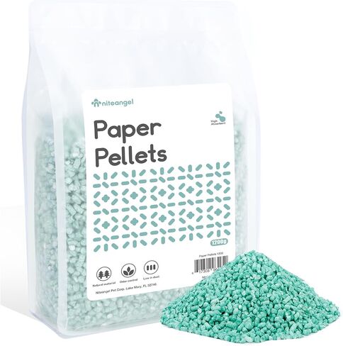 Niteangel الهامستر ورقة الكريات الفراش 1.8LB / 850g الفراش Aninam الصغيرة للهامستر القزم السوري الجربوع الفئران الفأر Lemming Degus أو غيرها من الحيوانات الأليفة الصغيرة الحجم (الأرجواني) in Kuwait