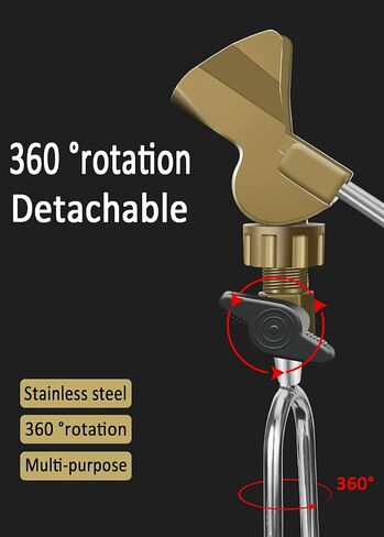 GOLDEAL Rod Holders for Bank Fishing,Bank Fishing Rod Rack Stand,Fish Pole Holder for Beach,360 Degree Adjustable. in Saudi Arabia