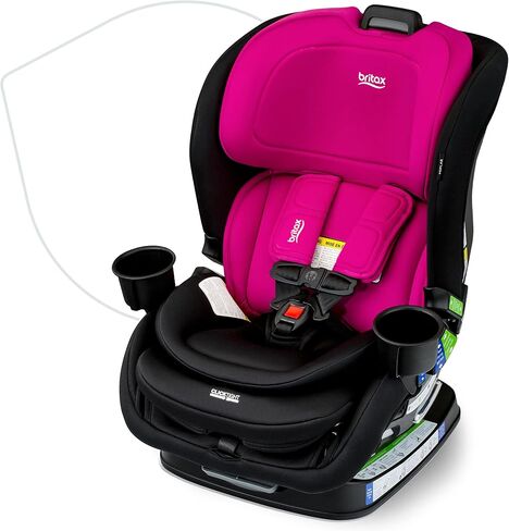 مقعد سيارة بريتاكس بوبلار قابل للتحويل، مقعد سيارة 2 في 1 بتصميم نحيف مقاس 17 بوصة، تقنية ClickTight، حجر العقيق in Kuwait