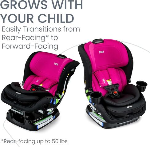 مقعد سيارة بريتاكس بوبلار قابل للتحويل، مقعد سيارة 2 في 1 بتصميم نحيف مقاس 17 بوصة، تقنية ClickTight، حجر العقيق in Kuwait