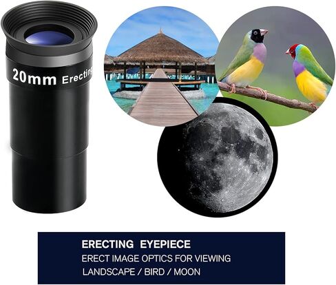 اتش اس ال تلسكوبات عاكسة 76700 للبالغين والمحترفين في علم الفلك، تلسكوبات للمبتدئين والاطفال بفتحة 8-12.76 ملم بطول بؤري 700 ملم مع فلتر محول ثلاثي القوائم 4 ملم 12.5 ملم 20 ملم عدسة 1.5X 5X in Kuwait