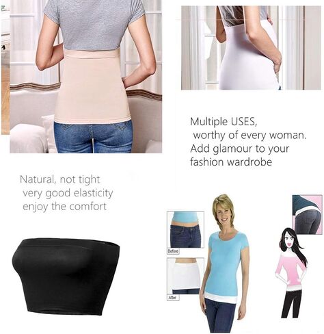 تي شيرت نسائي من CreatPret بحزام بطن سلس in Kuwait